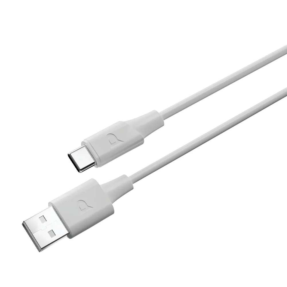 Powerology USB-A to USB-C TPE Jacket Over-Molded Cable 1.2 Meter - Linkphones Center